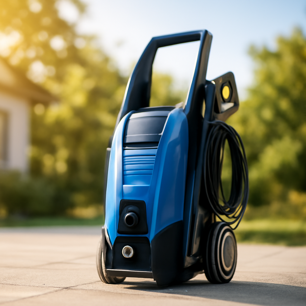 Rasentrimmer – Anwendung im Garten (AI)