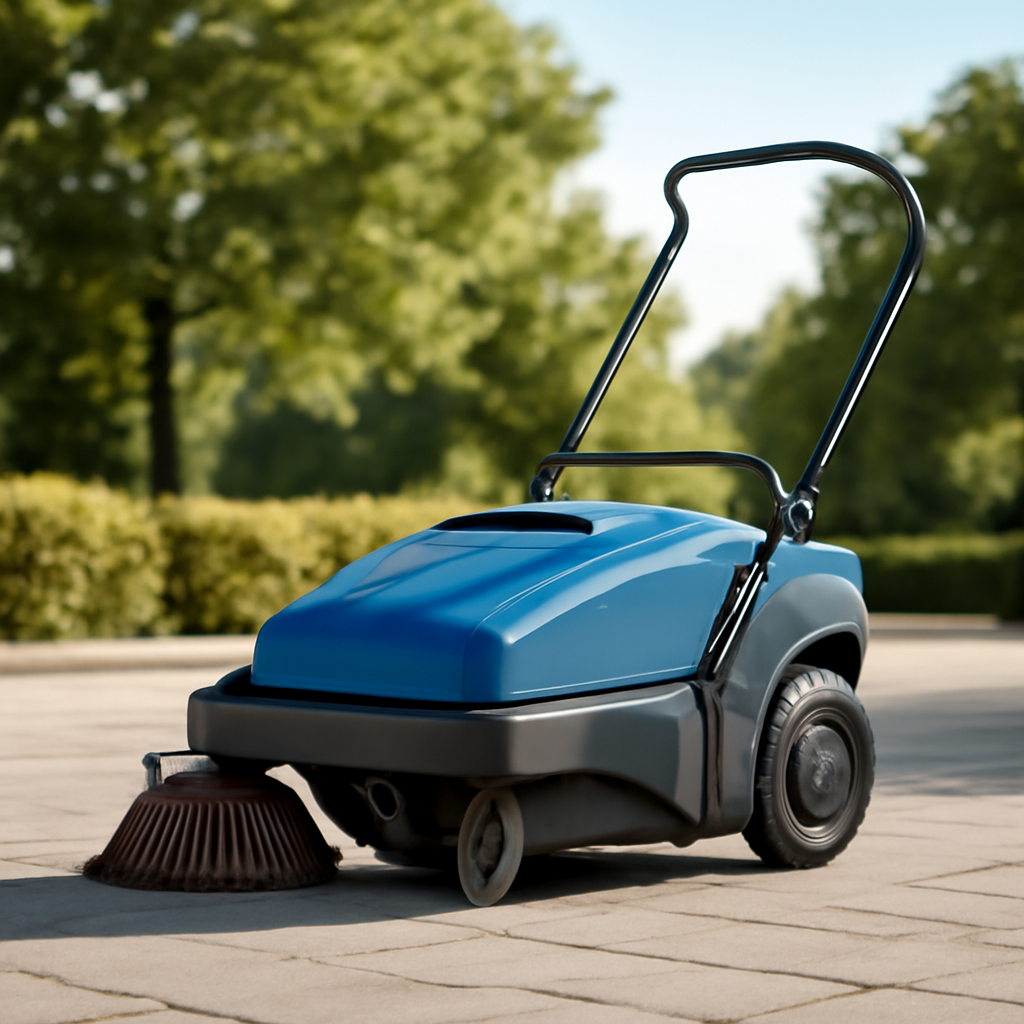 Rasentrimmer – Anwendung im Garten (KI)