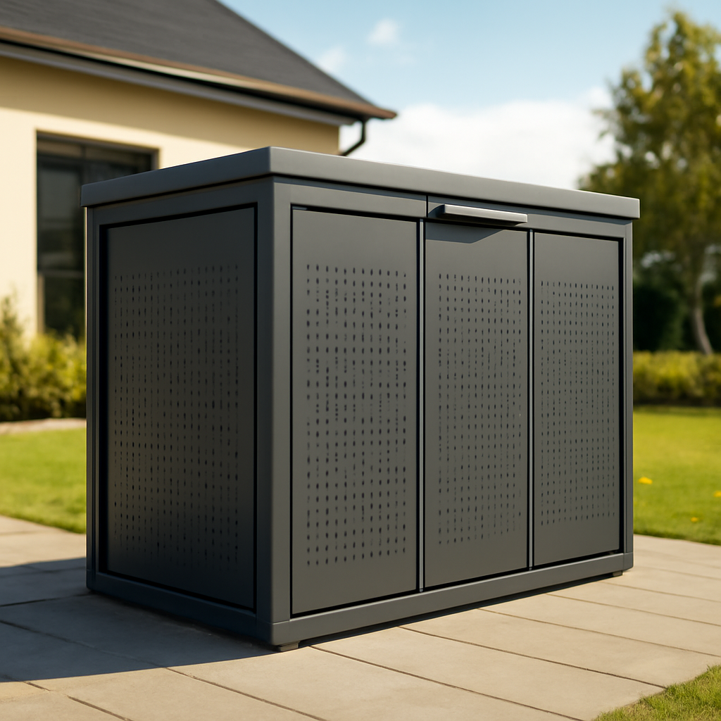 Rasentrimmer – Anwendung im Garten (KI)