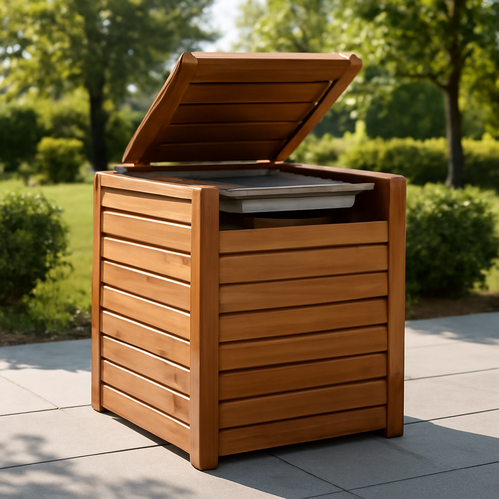 Rasentrimmer – Anwendung im Garten (KI)