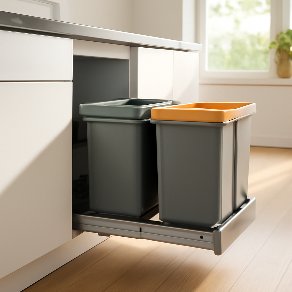 Rasentrimmer – Anwendung im Garten (KI)