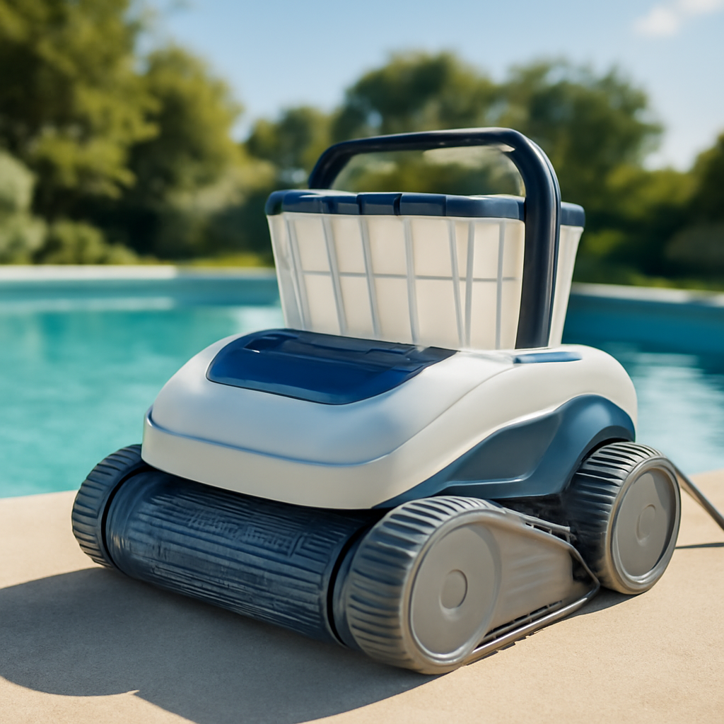 Rasentrimmer – Anwendung im Garten (KI)