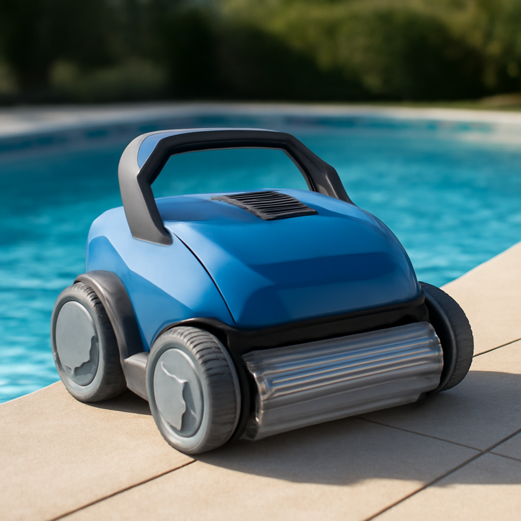 Rasentrimmer – Anwendung im Garten (KI)