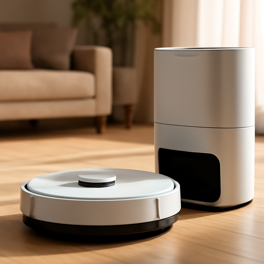 Rasentrimmer – Anwendung im Garten (KI)