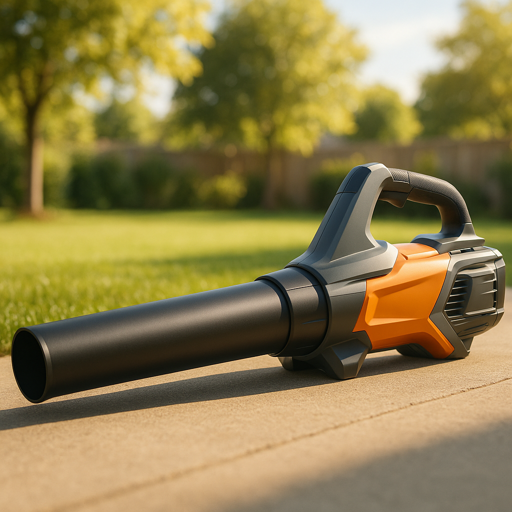 Rasentrimmer – Anwendung im Garten (AI)