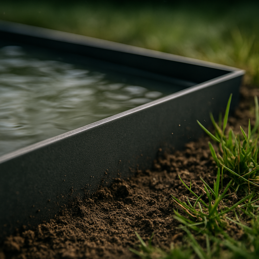 Rasentrimmer – Anwendung im Garten (AI)