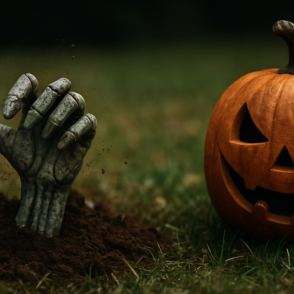 Rasentrimmer – Anwendung im Garten (AI)