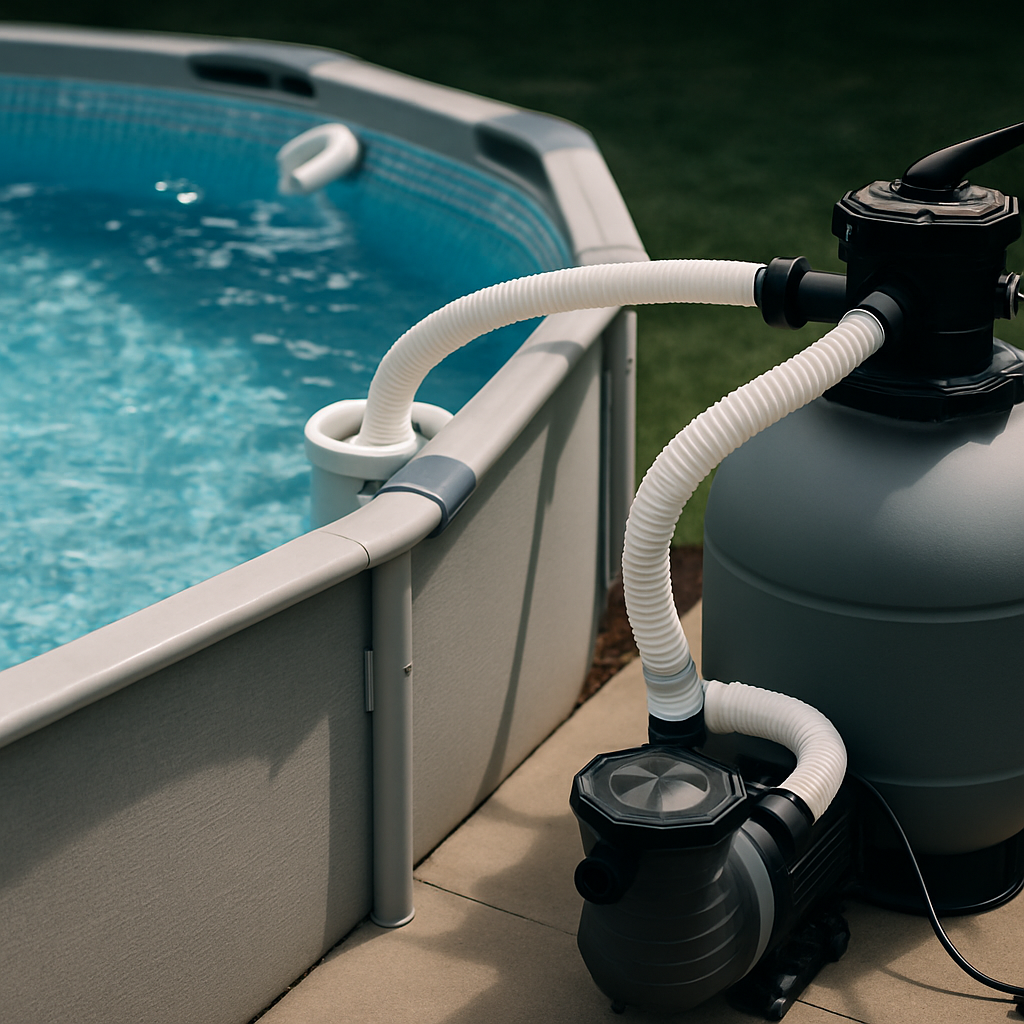 Rasentrimmer – Anwendung im Garten (AI)