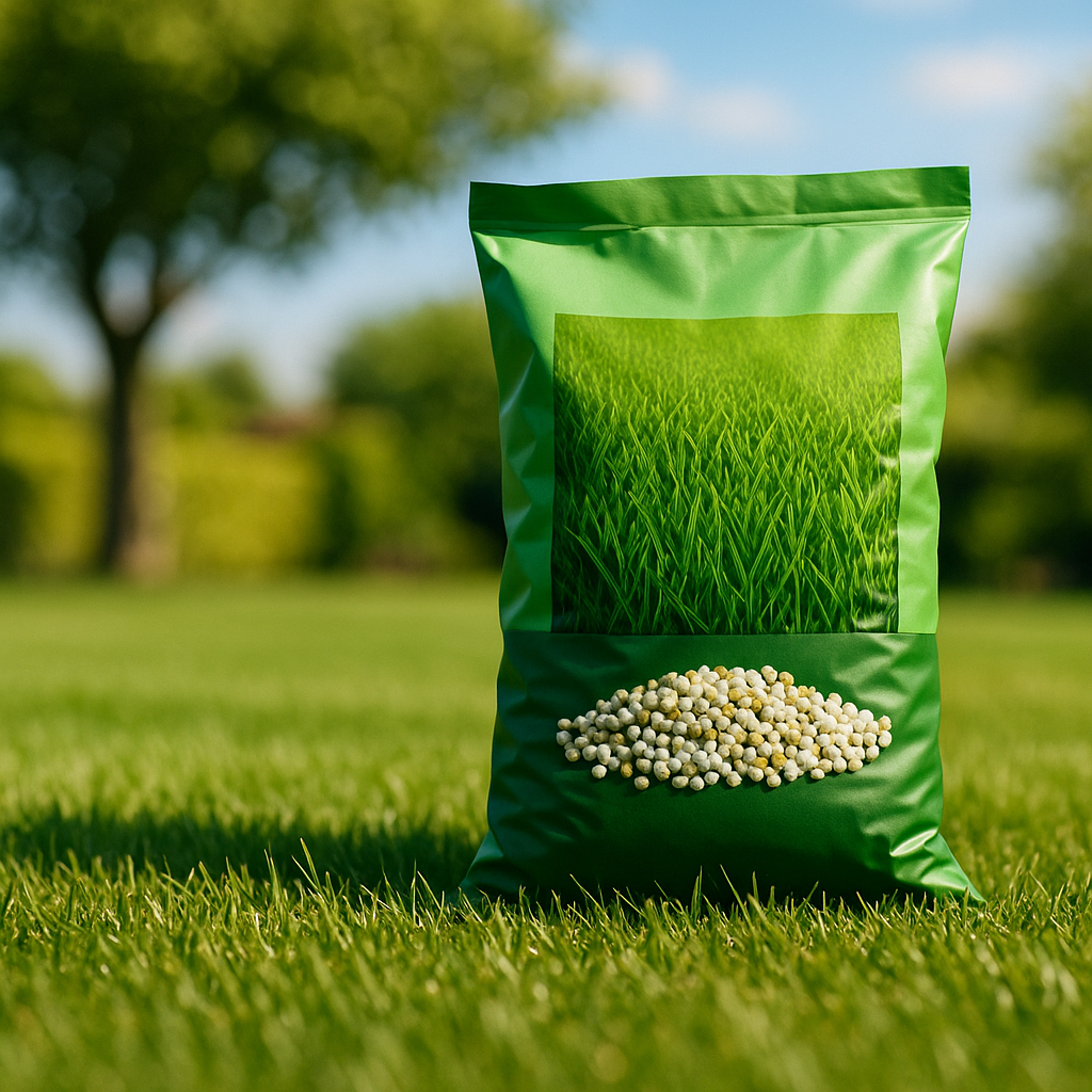 Rasentrimmer – Anwendung im Garten (AI)