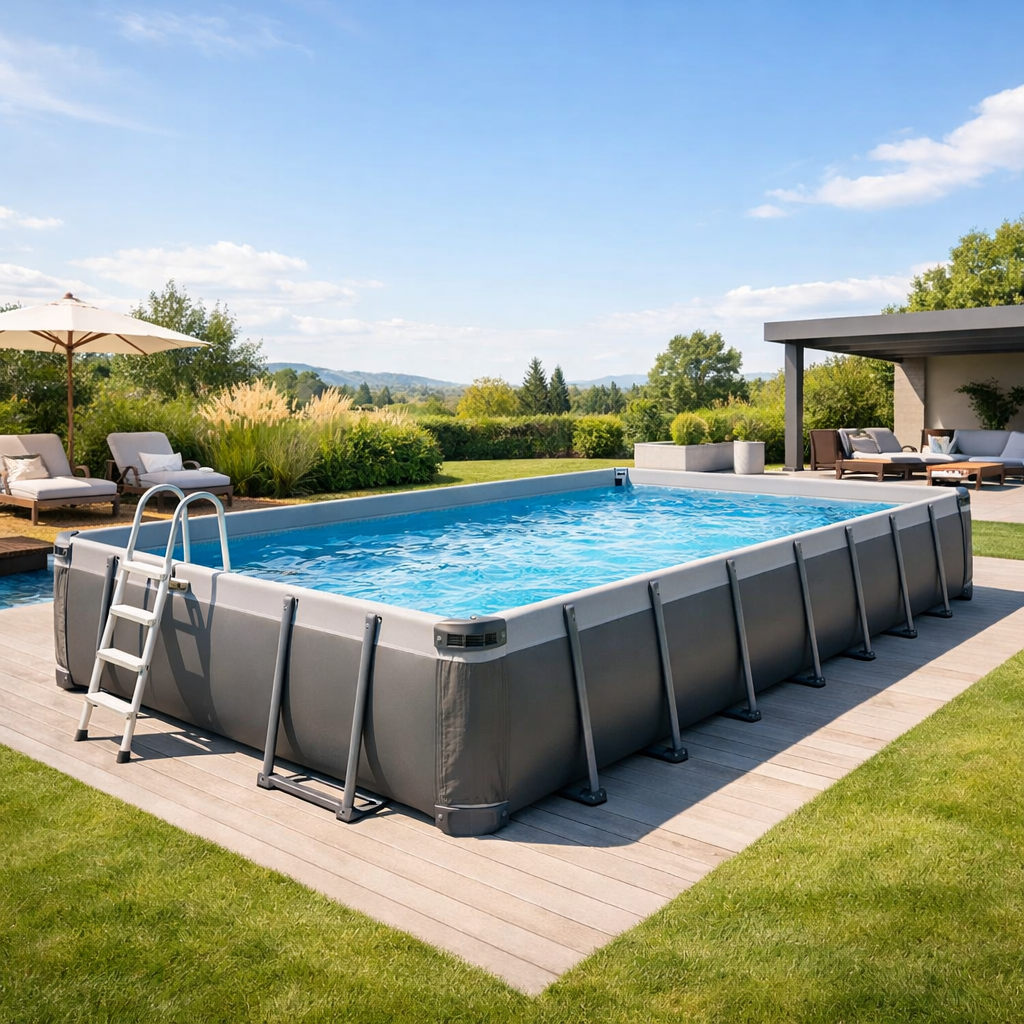 Rasentrimmer – Anwendung im Garten (AI)