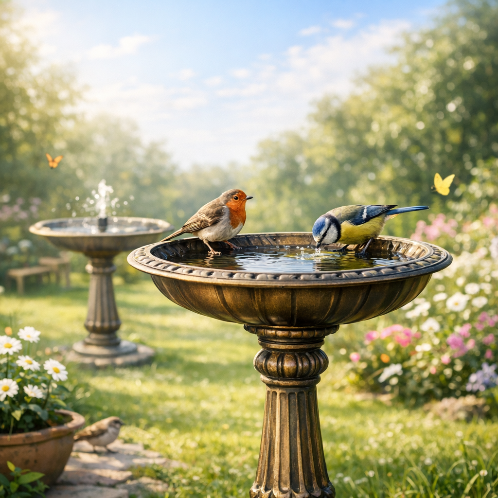 Rasentrimmer – Anwendung im Garten (AI)