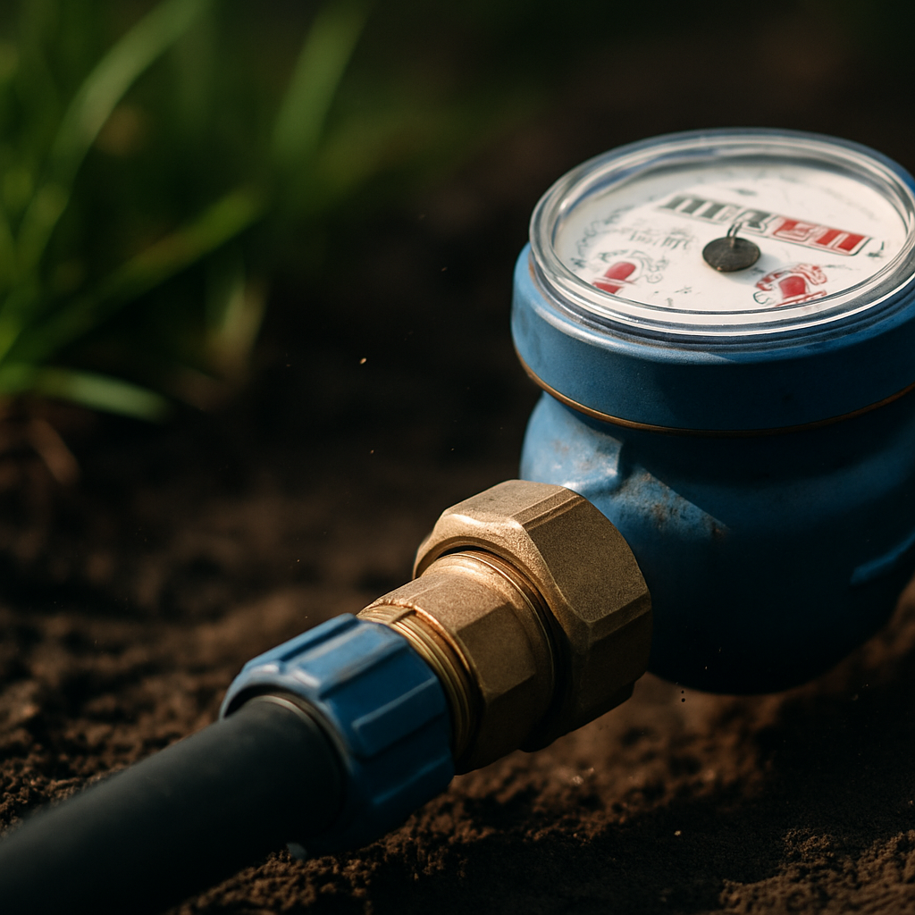 Rasentrimmer – Anwendung im Garten (AI)