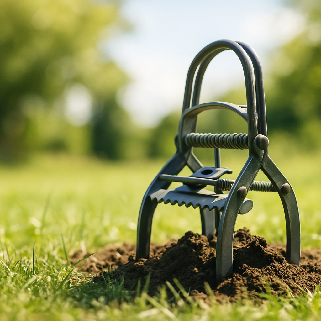 Rasentrimmer – Anwendung im Garten (AI)